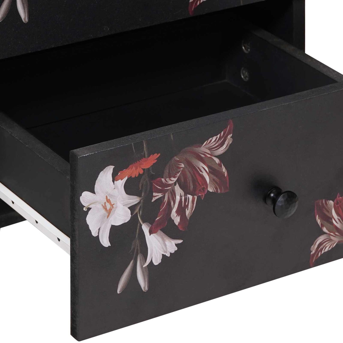 vidaXL Bedside Table Brown 40 x 33.5 x 46 cm Solid Mango Wood