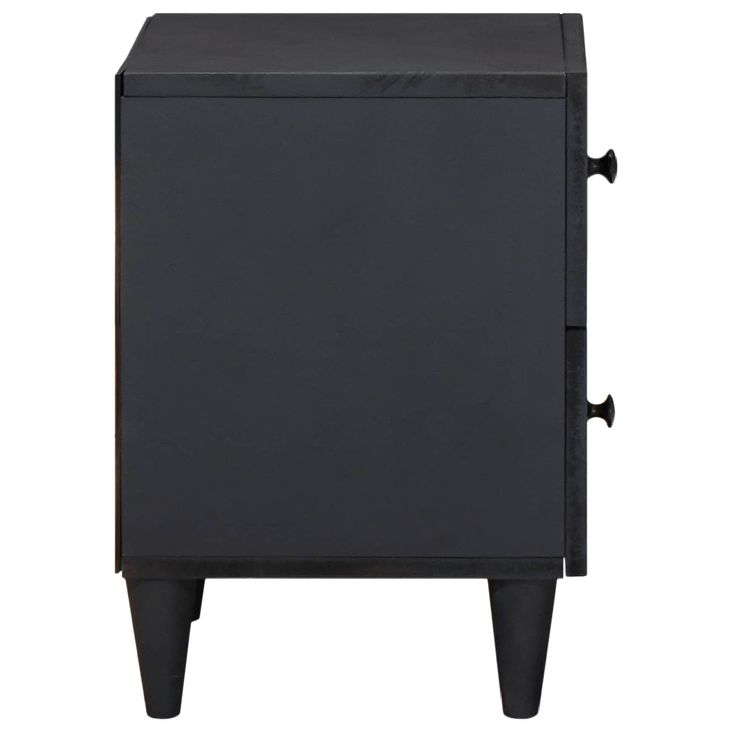 vidaXL Bedside Table 2 pcs Brown 40 x 33.5 x 46 cm Solid Mango Wood