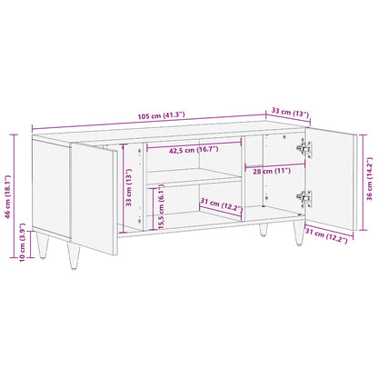 vidaXL Storage Cabinets with Storage Multicolour 105 x 33.5 x 46 cm