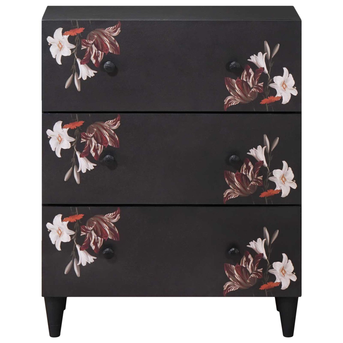vidaXL Storage Cabinets Multicolour 60 x 33.5 x 75 cm Solid Mango Wood