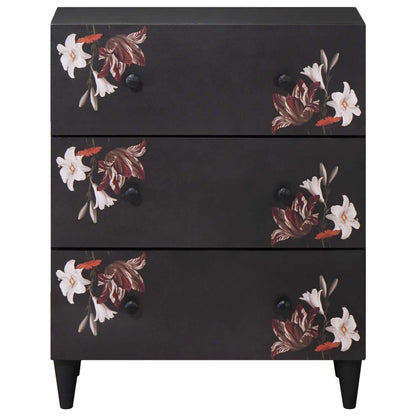 vidaXL Storage Cabinets Multicolour 60 x 33.5 x 75 cm Solid Mango Wood