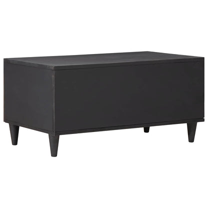 vidaXL Coffee Table Multicolour 80 x 50 x 40 cm Solid Mango Wood