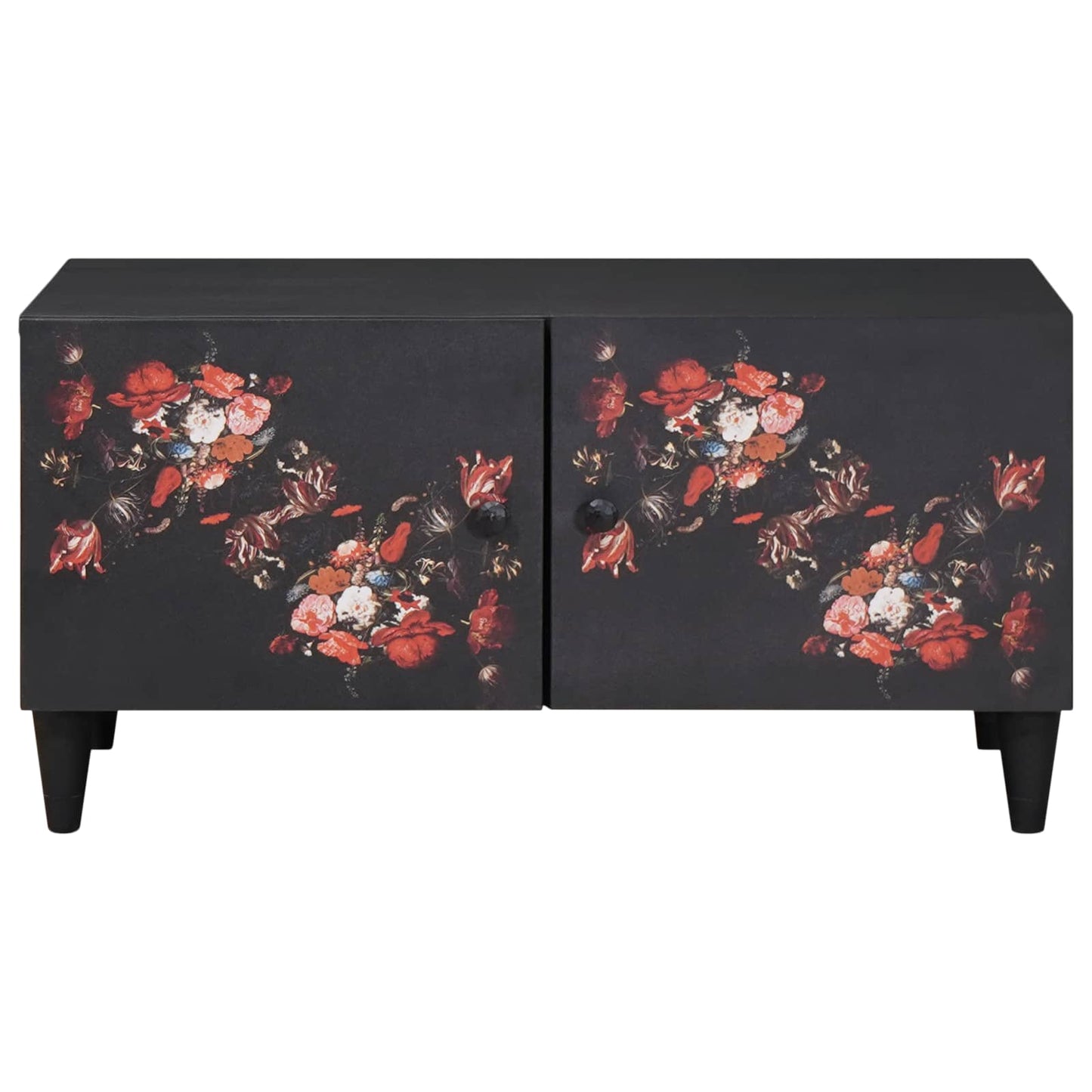 vidaXL Coffee Table Multicolour 80 x 50 x 40 cm Solid Mango Wood