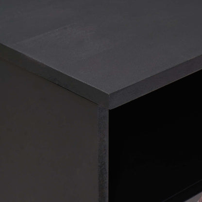 vidaXL Bedside Table Brown 40 x 33 x 46 cm Solid Mango Wood