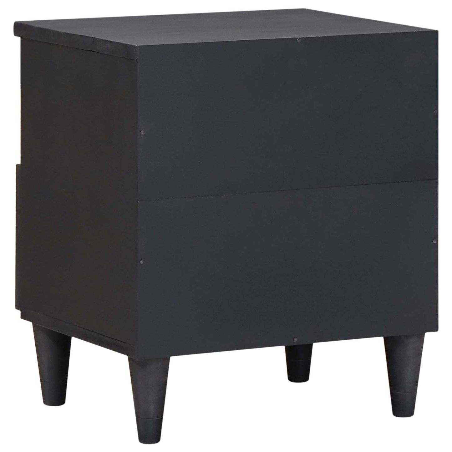 vidaXL Bedside Table 2 pcs Brown 40 x 33 x 46 cm Solid Mango Wood