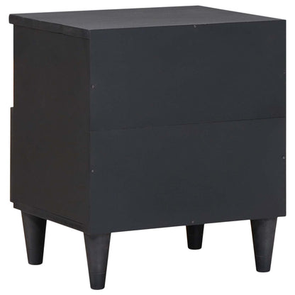 vidaXL Bedside Table 2 pcs Brown 40 x 33 x 46 cm Solid Mango Wood