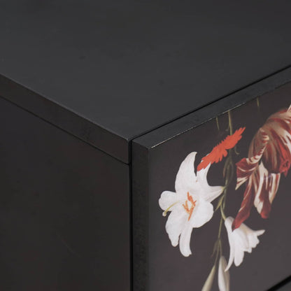 vidaXL Bedside Table Multicolour 50 x 33 x 60 cm Solid Mango Wood