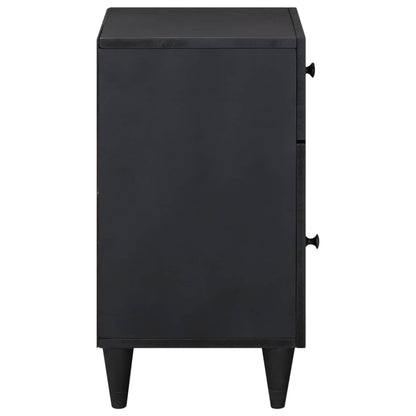 vidaXL Bedside Table Multicolour 50 x 33 x 60 cm Solid Mango Wood