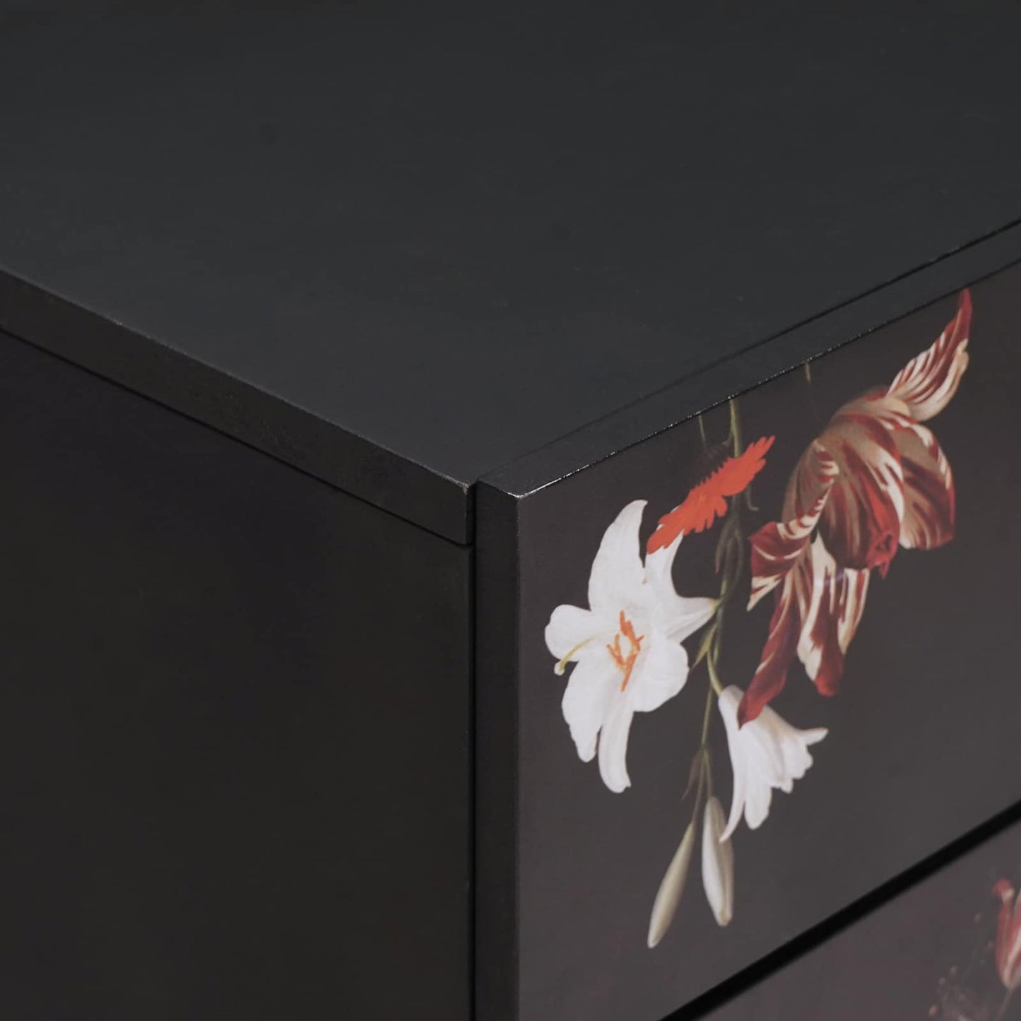 vidaXL Bedside Table Multicolour 50 x 33 x 60 cm Solid Mango Wood
