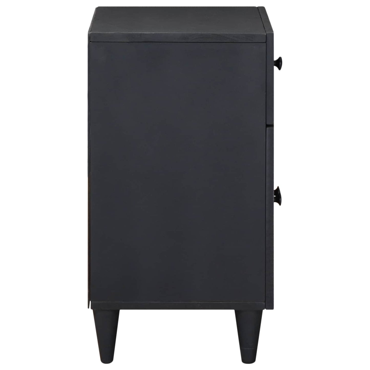 vidaXL Bedside Table Multicolour 50 x 33 x 60 cm Solid Mango Wood