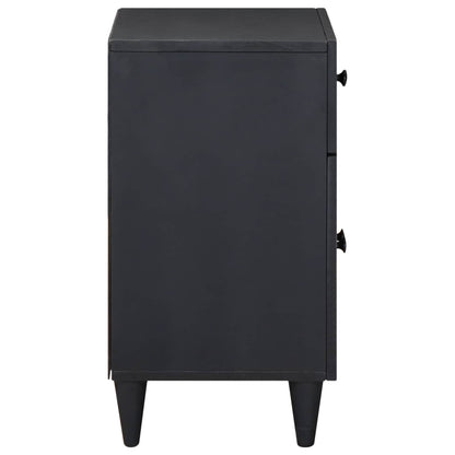 vidaXL Bedside Table Multicolour 50 x 33 x 60 cm Solid Mango Wood
