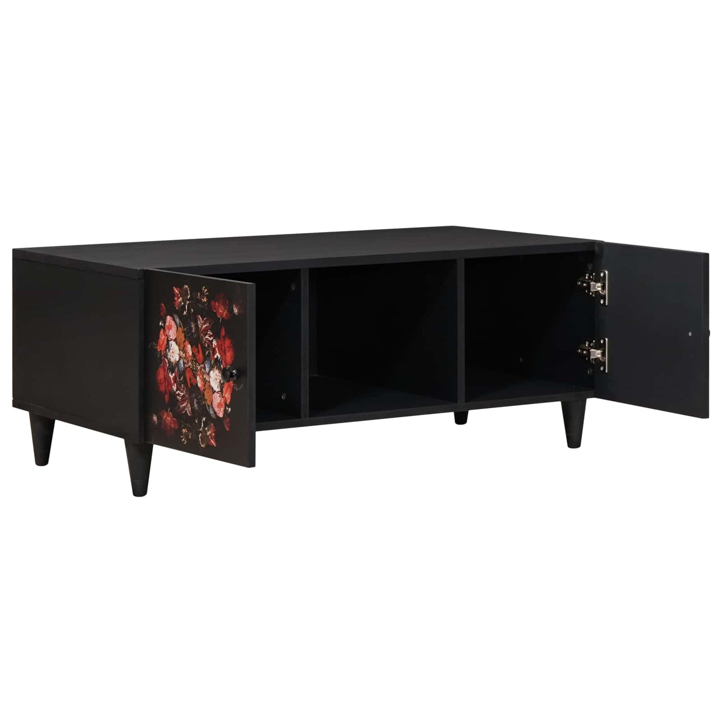 vidaXL Coffee Table Multicolour 100 x 54 x 40 cm Solid Mango Wood