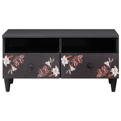 vidaXL Coffee Table Multicolour 80 x 54 x 40 cm Solid Mango Wood