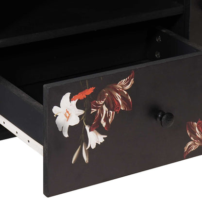 vidaXL Storage Cabinets with Drawer Multicolour 105 x 33.5 x 46 cm