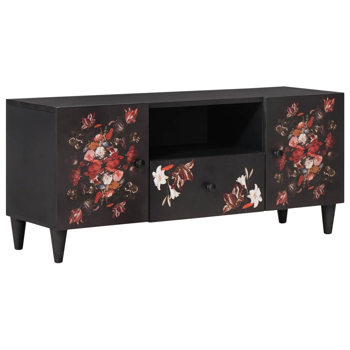 vidaXL Storage Cabinets with Drawer Multicolour 105 x 33.5 x 46 cm