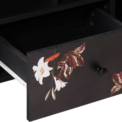 vidaXL Storage Cabinets with Drawer Multicolour 100 x 33.5 x 46 cm