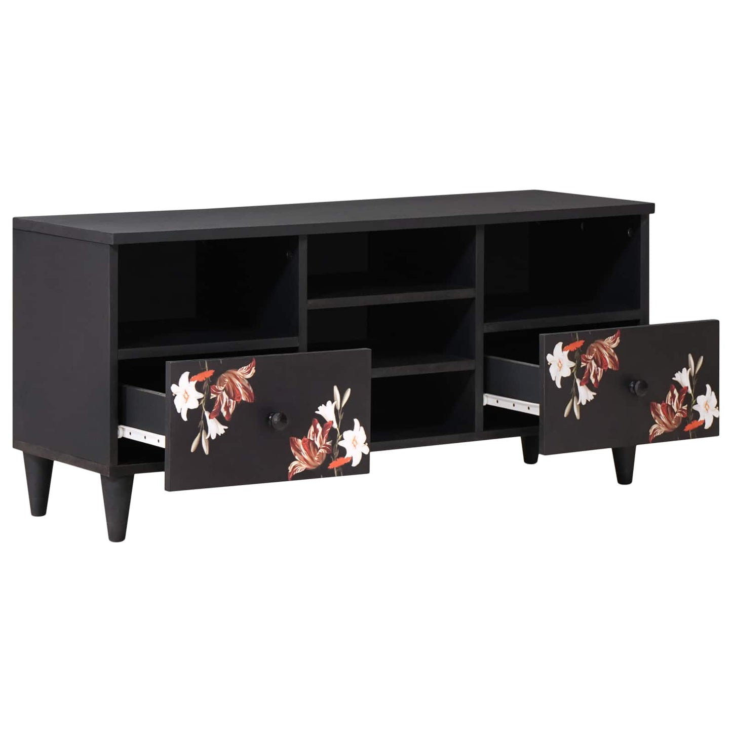 vidaXL Storage Cabinets with Drawer Multicolour 100 x 33.5 x 46 cm