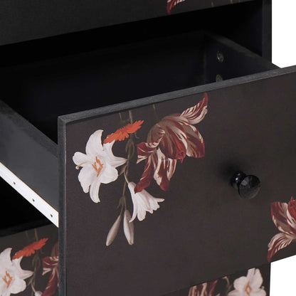 vidaXL Storage Cabinets Multicolour 40 x 33.5 x 75 cm Solid Mango Wood