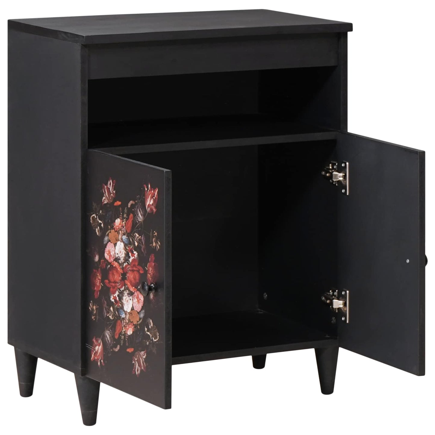 vidaXL Storage Cabinets Multicolour 60 x 33.5 x 75 cm Solid Mango Wood