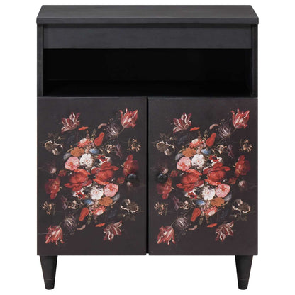 vidaXL Storage Cabinets Multicolour 60 x 33.5 x 75 cm Solid Mango Wood