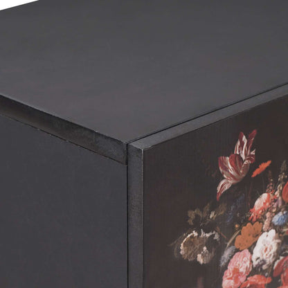 vidaXL Storage Cabinets Multicolour 60 x 33.5 x 75 cm Solid Mango Wood