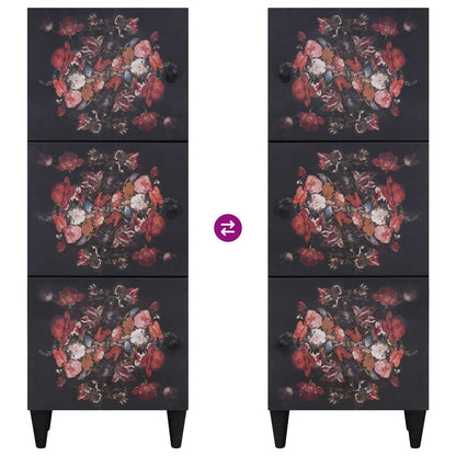 vidaXL Storage Cabinets with Storage Multicolour 40 x 33.5 x 110 cm