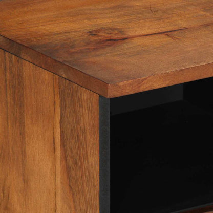 vidaXL TV Cabinet Honey Brown 70 x 33 x 46 cm Solid Mango Wood