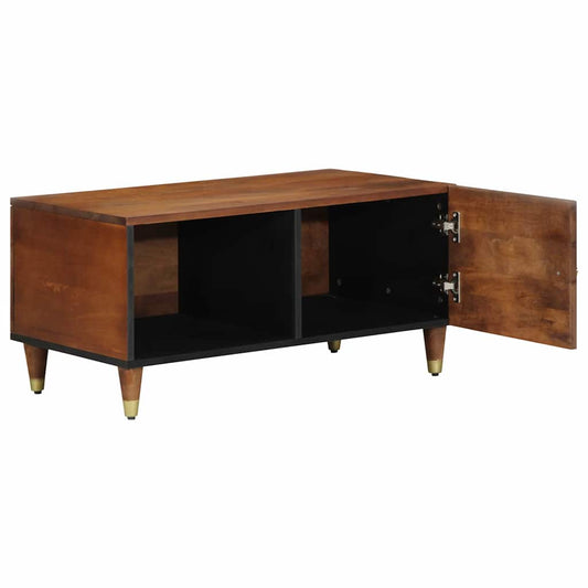 vidaXL Coffee Table Honey Brown 80 x 50 x 40 cm Solid Mango Wood