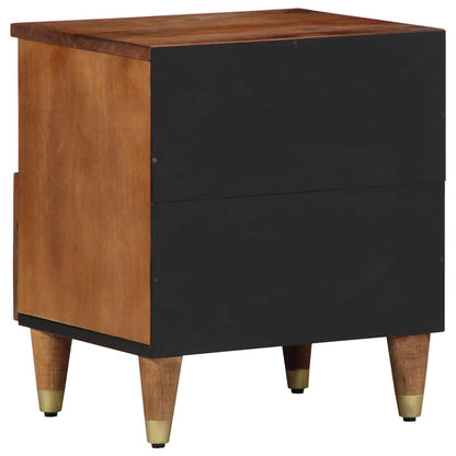 vidaXL Bedside Cabinet Honey Brown 40 x 33 x 46 cm Solid Mango Wood