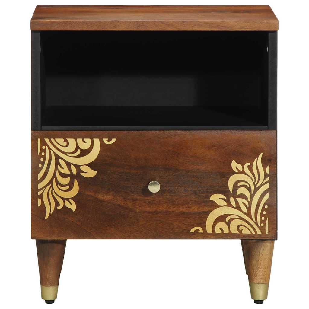 vidaXL Bedside Cabinet Honey Brown 40 x 33 x 46 cm Solid Mango Wood
