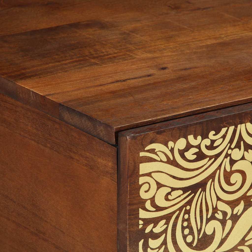 vidaXL Coffee Table Honey Brown 100 x 54 x 40 cm Solid Mango Wood
