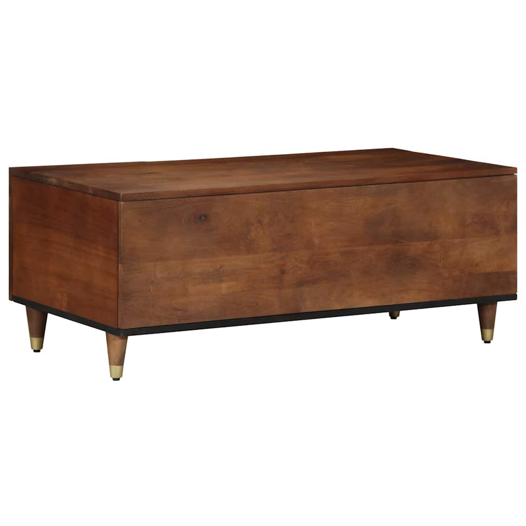 vidaXL Coffee Table Honey Brown 100 x 54 x 40 cm Solid Mango Wood