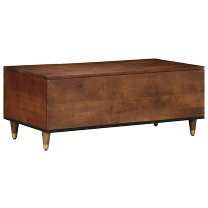 vidaXL Coffee Table Honey Brown 100 x 54 x 40 cm Solid Mango Wood