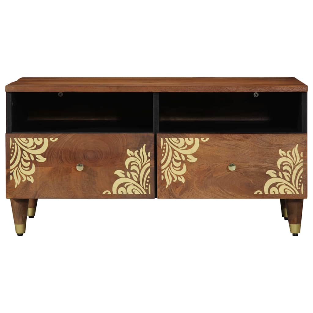 vidaXL Coffee Table Honey Brown 80 x 54 x 40 cm Solid Mango Wood