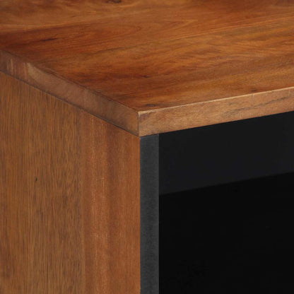 vidaXL TV Cabinet Honey Brown 80 x 33 x 46 cm Solid Mango Wood