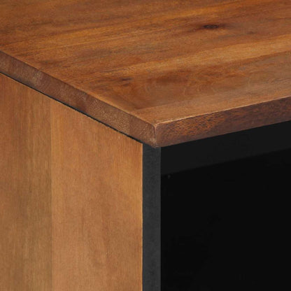 vidaXL TV Cabinet Honey Brown 80 x 33 x 46 cm Solid Mango Wood