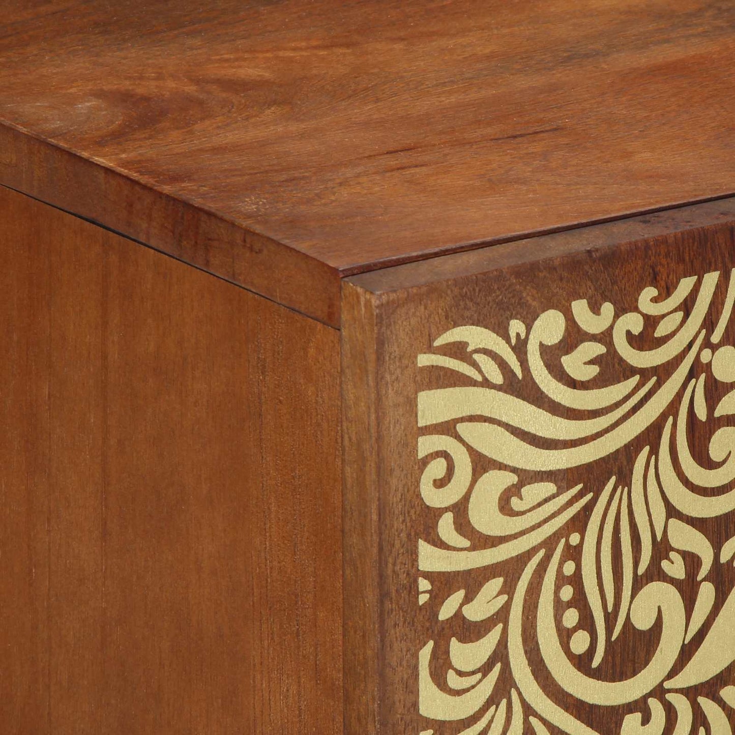 vidaXL Sink cabinet Honey Brown 62 x 33 x 58 cm Solid Mango Wood