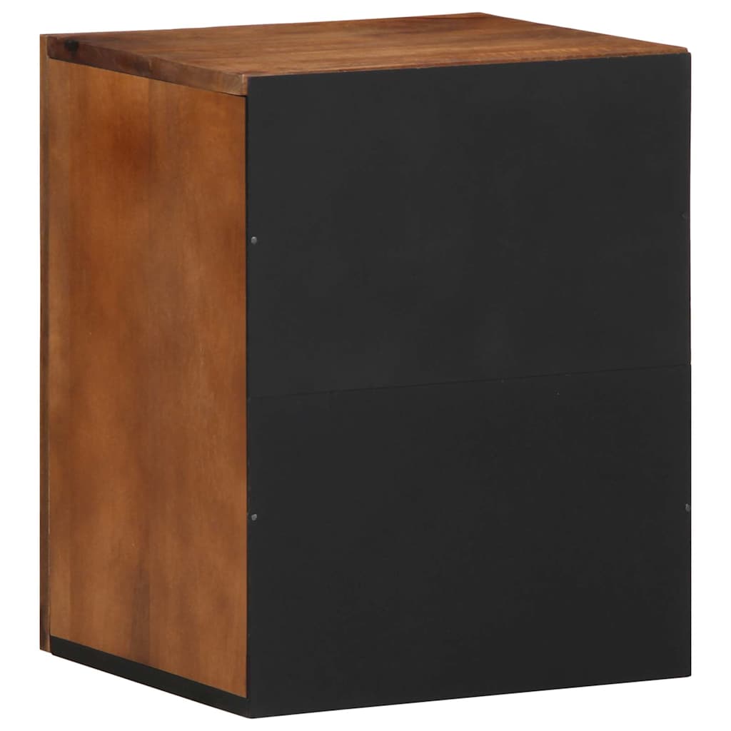 vidaXL Wall Cabinet Honey Brown 38 x 33 x 48 cm Solid Mango Wood