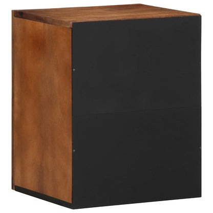 vidaXL Wall Cabinet Honey Brown 38 x 33 x 48 cm Solid Mango Wood