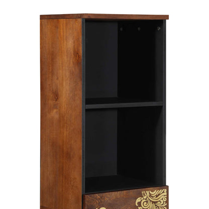 vidaXL Bathroom Cabinet Honey brown 38 x 33 x 160 cm Solid Mango Wood