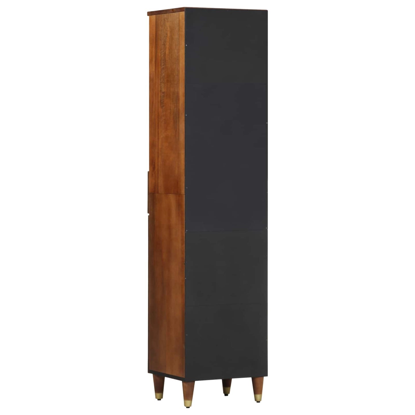 vidaXL Bathroom Cabinet Honey brown 38 x 33 x 160 cm Solid Mango Wood