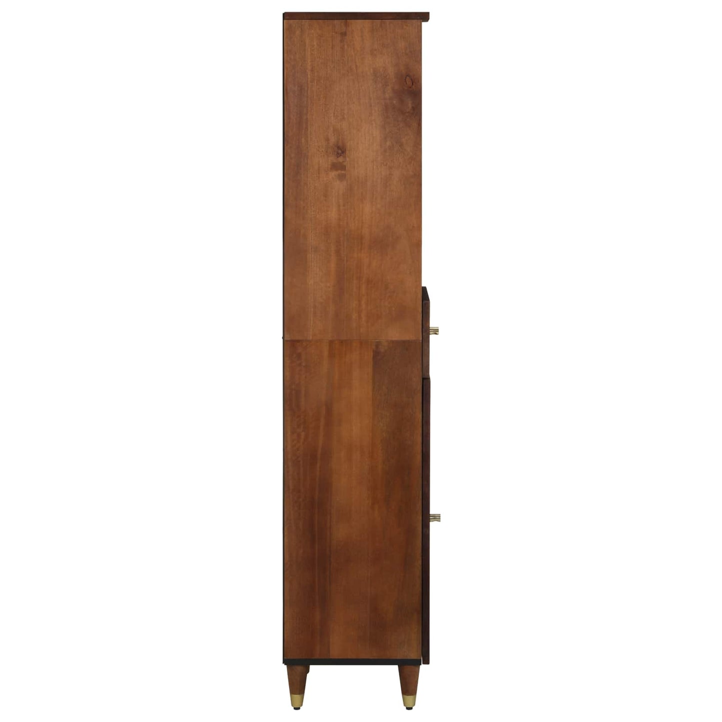 vidaXL Bathroom Cabinet Honey brown 38 x 33 x 160 cm Solid Mango Wood