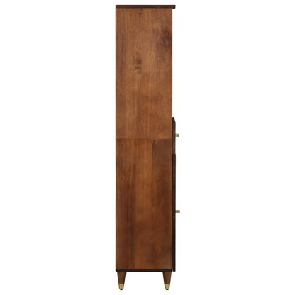 vidaXL Bathroom Cabinet Honey brown 38 x 33 x 160 cm Solid Mango Wood