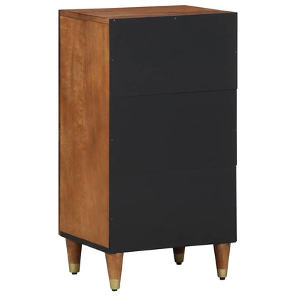 vidaXL Sideboard with Shelf Brown 40 x 33 x 75 cm Solid Mango Wood
