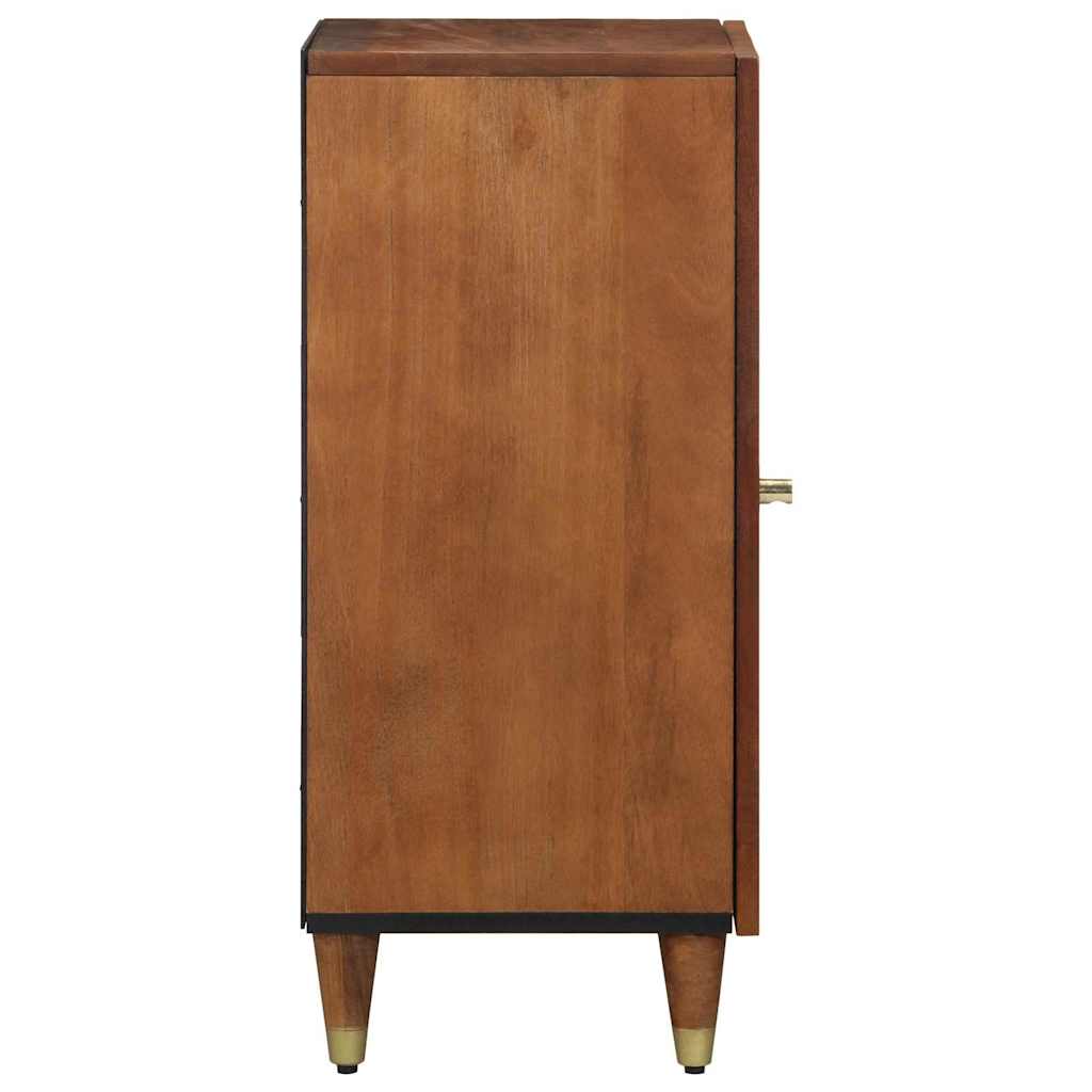 vidaXL Sideboard with Shelf Brown 40 x 33 x 75 cm Solid Mango Wood