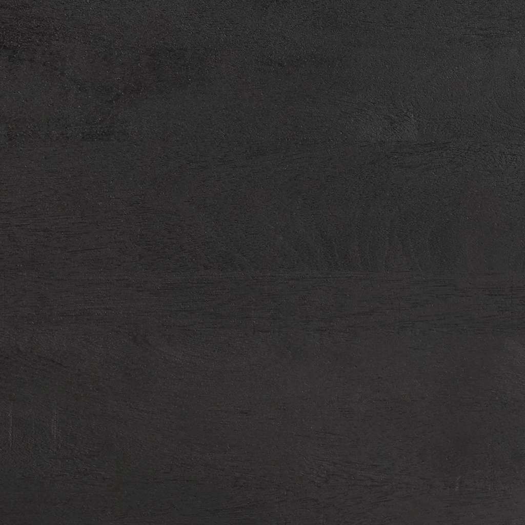 vidaXL Coffee Table with Drawer Black 80 x 54 x 40 cm Solid Mango Wood