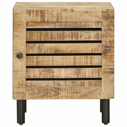 vidaXL Bedside Table Natural 40 x 33 x 46 cm Solid Mango Wood