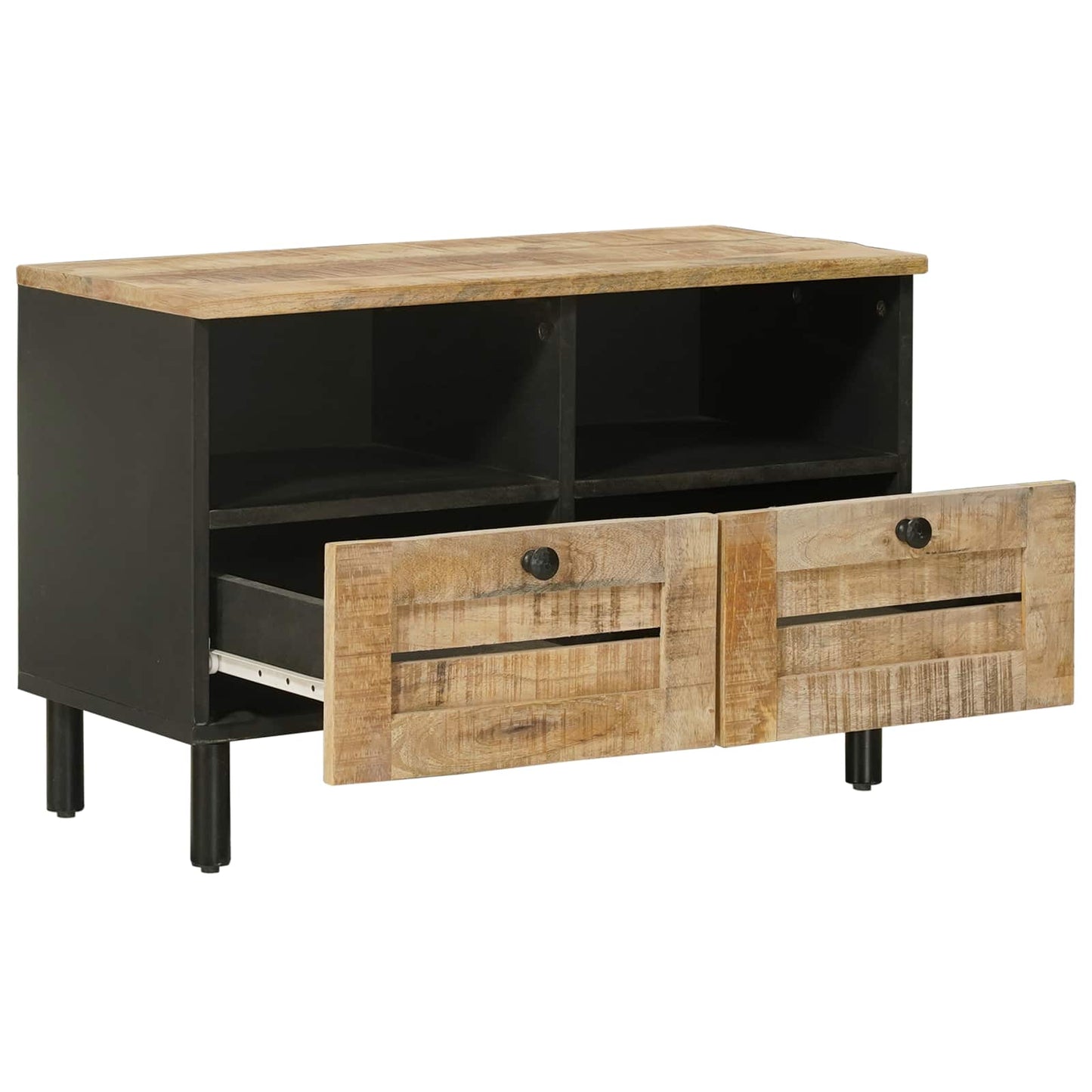 vidaXL Storage Cabinets Natural 70 x 33 x 46 cm Solid Mango Wood