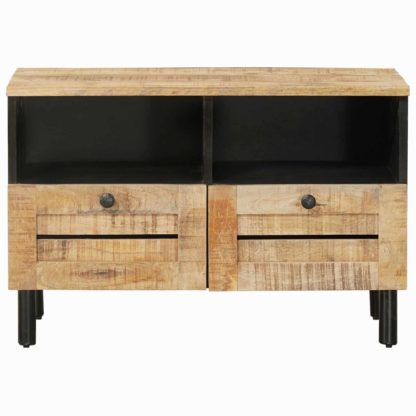vidaXL Storage Cabinets Natural 70 x 33 x 46 cm Solid Mango Wood