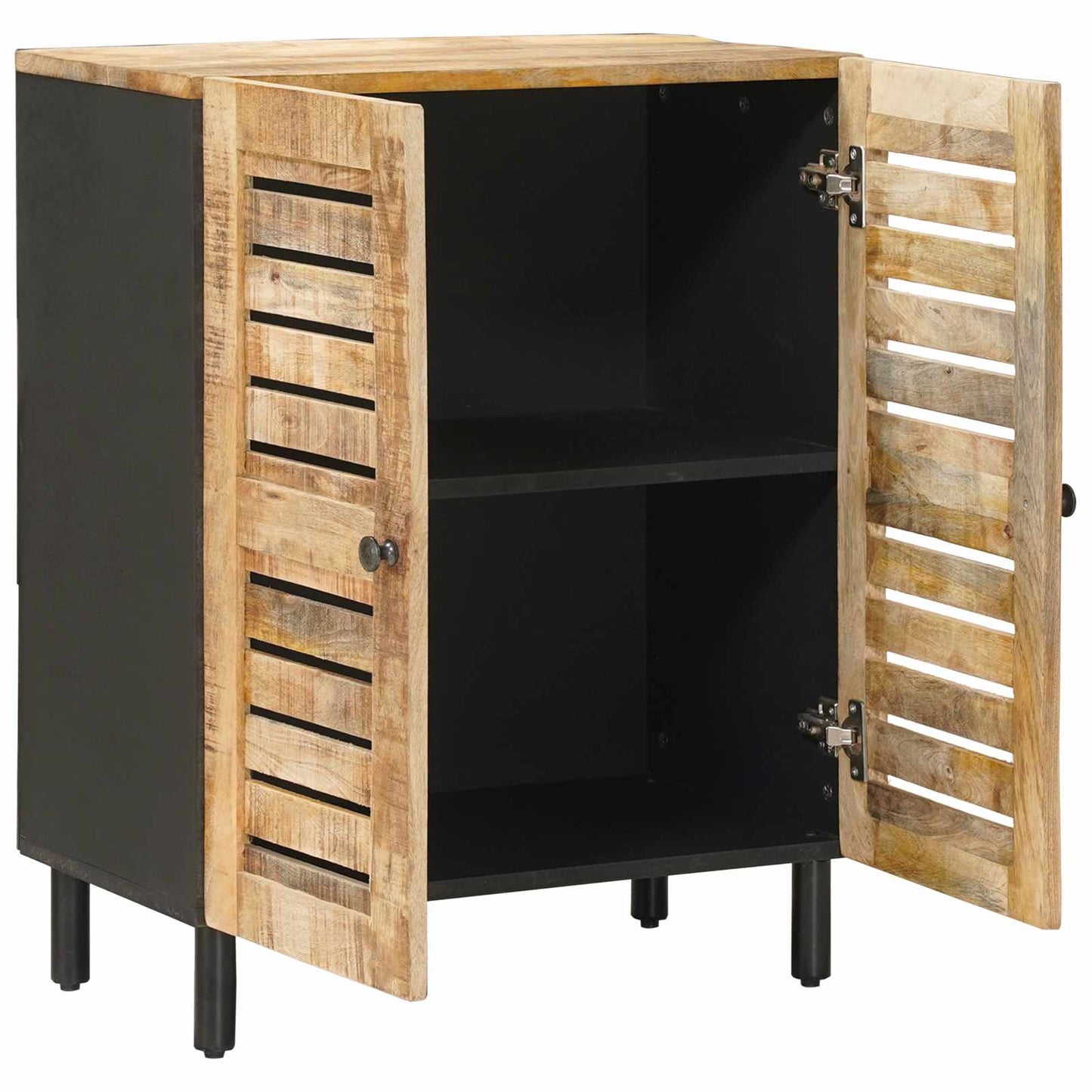 vidaXL Storage Cabinets Pattern Pattern 60 x 33 x 75 cm Natural